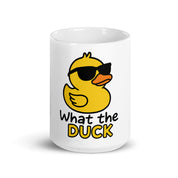 Foto di - Tazza in ceramica resistente stampata a colori adatta a microonde e lavastoviglie - What the Duck-Casa-Biiply