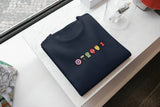 T-Shirt Unisex Ricamata 100% Cotone – Confortevole – Design Mini Loghi Marvel