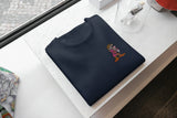 T-Shirt Unisex Ricamata 100% Cotone – Confortevole – Design Brontolo