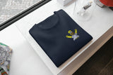 T-Shirt Unisex Ricamata 100% Cotone – Confortevole – Design Homer Esultazione