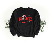 Felpa Ricamata Unisex – Morbida – Stile Streetwear – Snoopy Natalizio