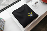 T-Shirt Unisex Ricamata 100% Cotone – Confortevole – Design Homer Esultazione