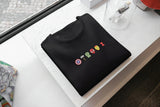 T-Shirt Unisex Ricamata 100% Cotone – Confortevole – Design Mini Loghi Marvel