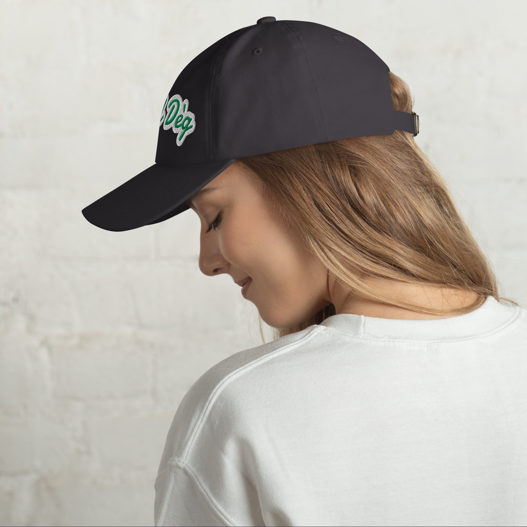 Ricamo Personalizzato - Cappellino Ricamato Unisex Da Baseball Regolabile – Design A Tal Dèg-Biiply