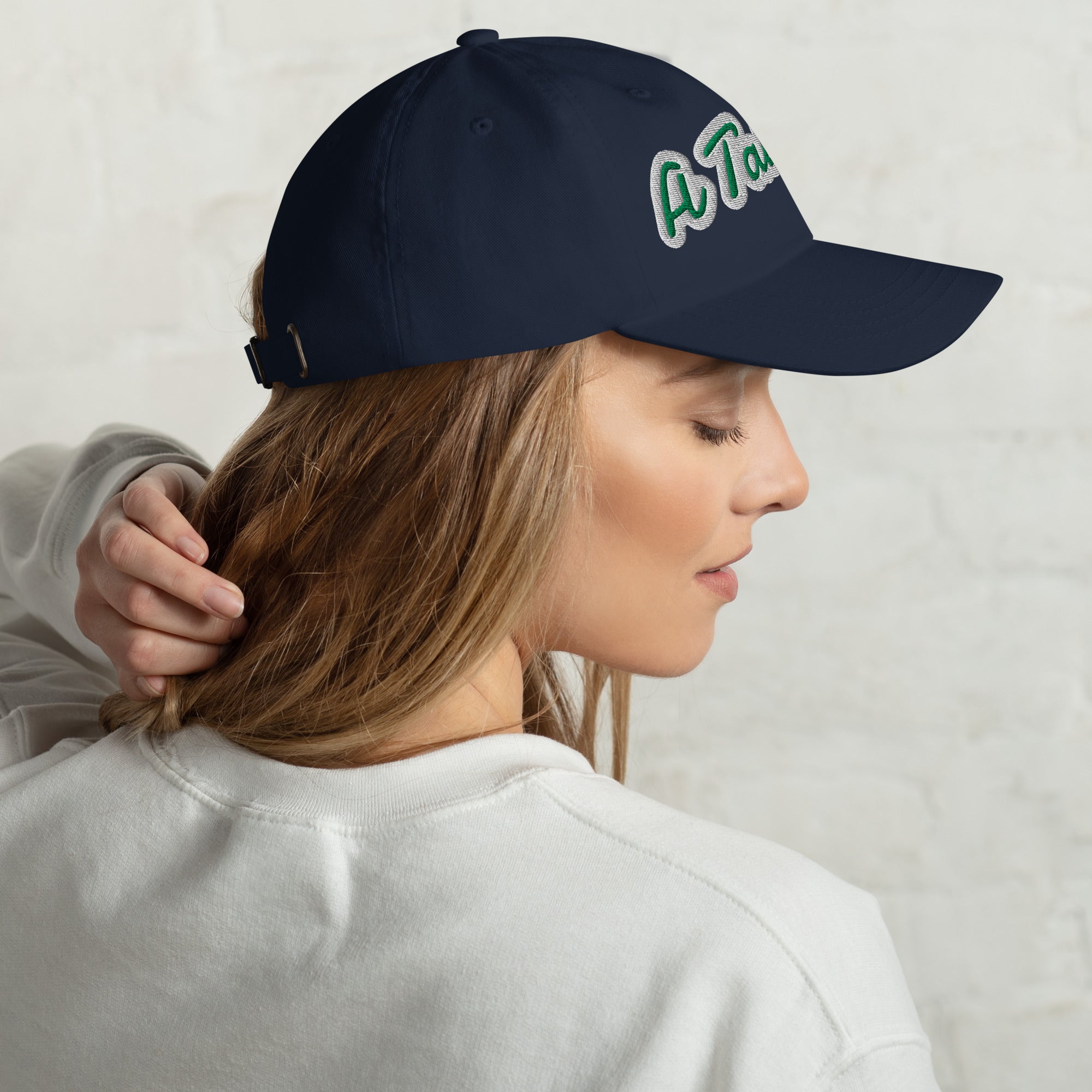 Ricamo Personalizzato - Cappellino Ricamato Unisex Da Baseball Regolabile – Design A Tal Dèg-Biiply