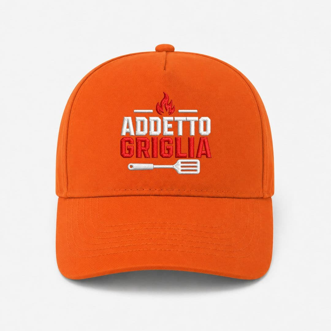 Ricamo Personalizzato - Cappellino Ricamato Unisex Da Baseball Regolabile – Design Addetto Griglia-Biiply