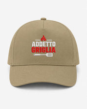 Ricamo Personalizzato - Cappellino Ricamato Unisex Da Baseball Regolabile – Design Addetto Griglia-Biiply