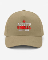Cappellino Ricamato Unisex Da Baseball Regolabile – Design Addetto Griglia