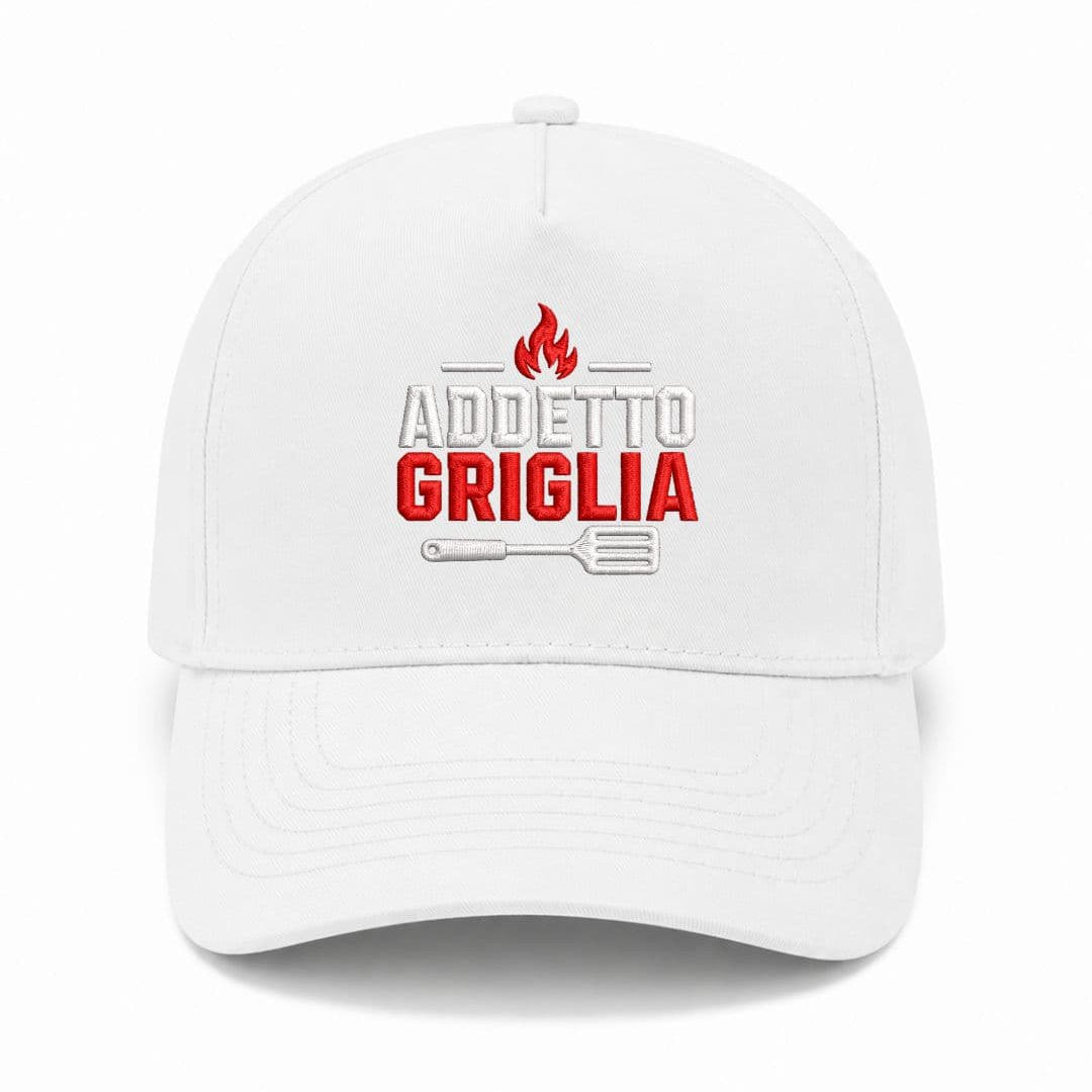 Ricamo Personalizzato - Cappellino Ricamato Unisex Da Baseball Regolabile – Design Addetto Griglia-Biiply