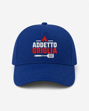 Ricamo Personalizzato - Cappellino Ricamato Unisex Da Baseball Regolabile – Design Addetto Griglia-Biiply