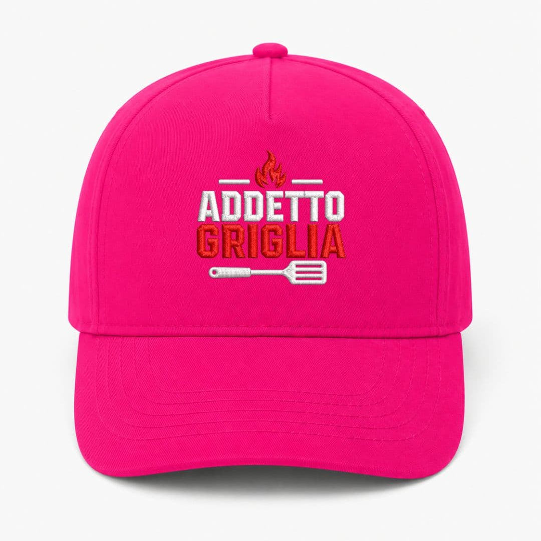 Ricamo Personalizzato - Cappellino Ricamato Unisex Da Baseball Regolabile – Design Addetto Griglia-Biiply