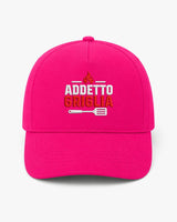 Cappellino Ricamato Unisex Da Baseball Regolabile – Design Addetto Griglia