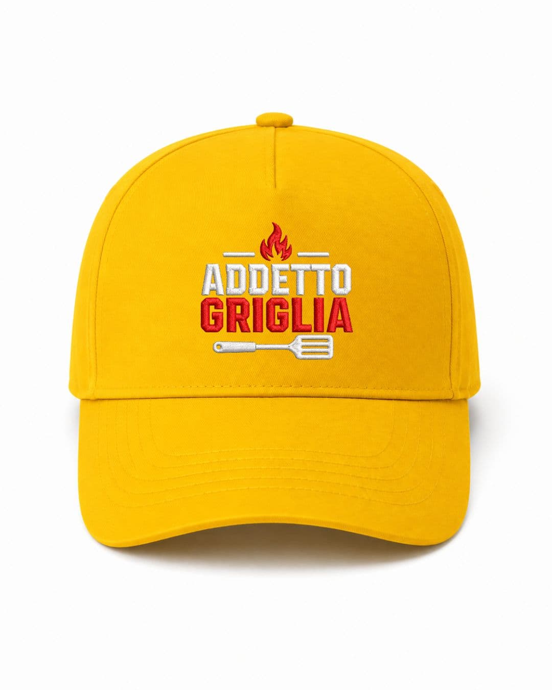 Ricamo Personalizzato - Cappellino Ricamato Unisex Da Baseball Regolabile – Design Addetto Griglia-Biiply