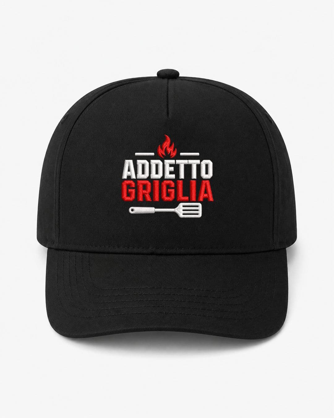 Ricamo Personalizzato - Cappellino Ricamato Unisex Da Baseball Regolabile – Design Addetto Griglia-Biiply