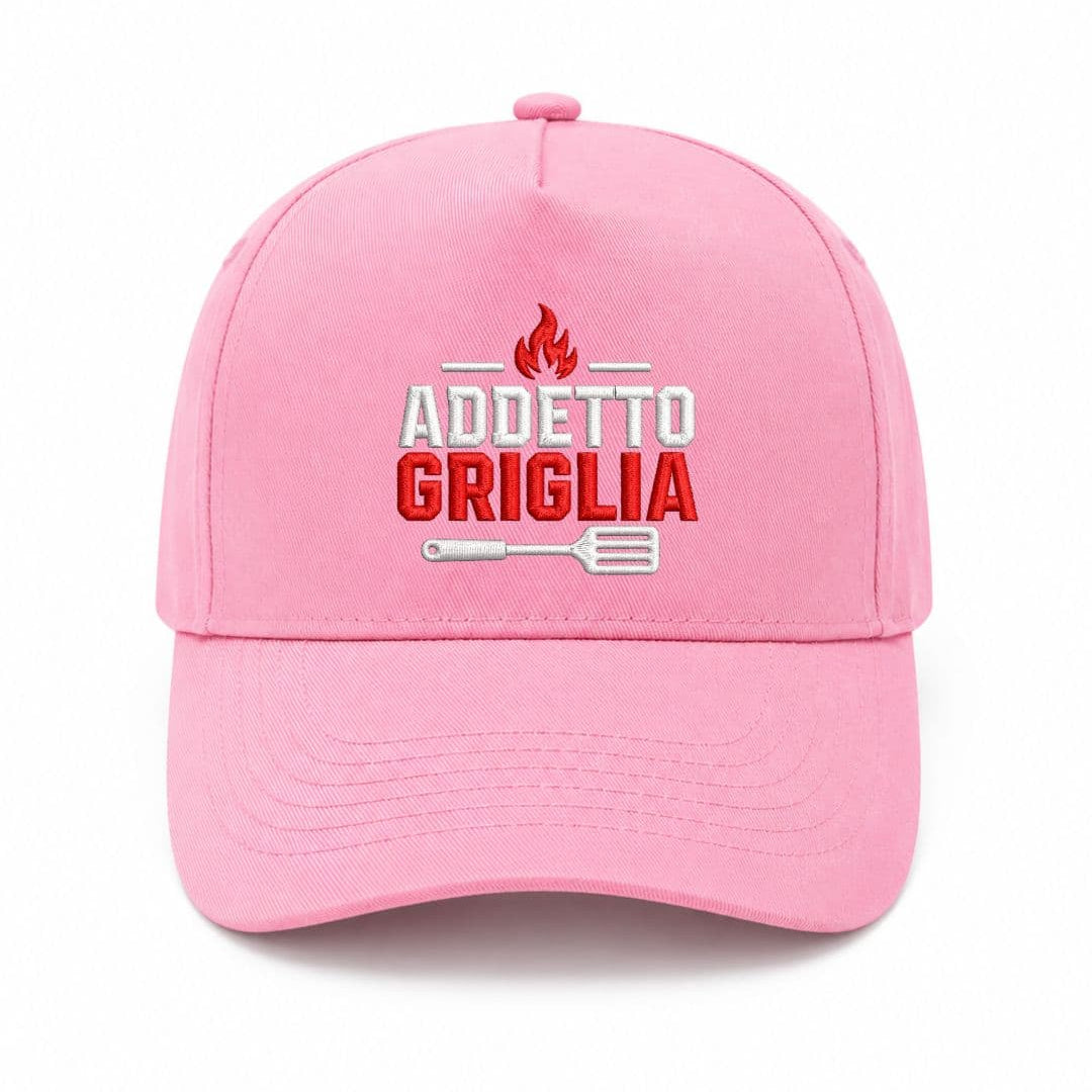 Ricamo Personalizzato - Cappellino Ricamato Unisex Da Baseball Regolabile – Design Addetto Griglia-Biiply