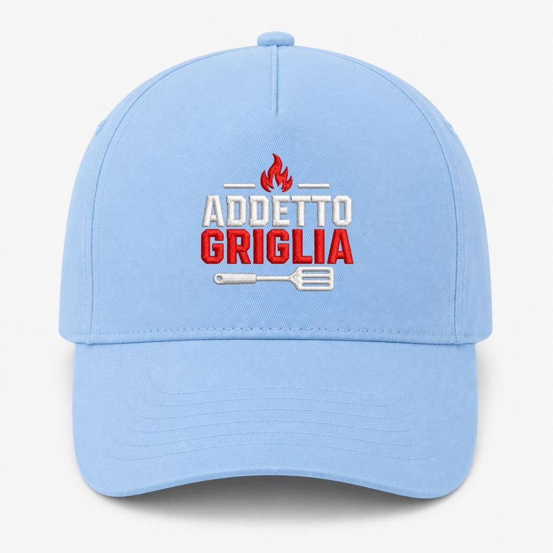 Ricamo Personalizzato - Cappellino Ricamato Unisex Da Baseball Regolabile – Design Addetto Griglia-Biiply