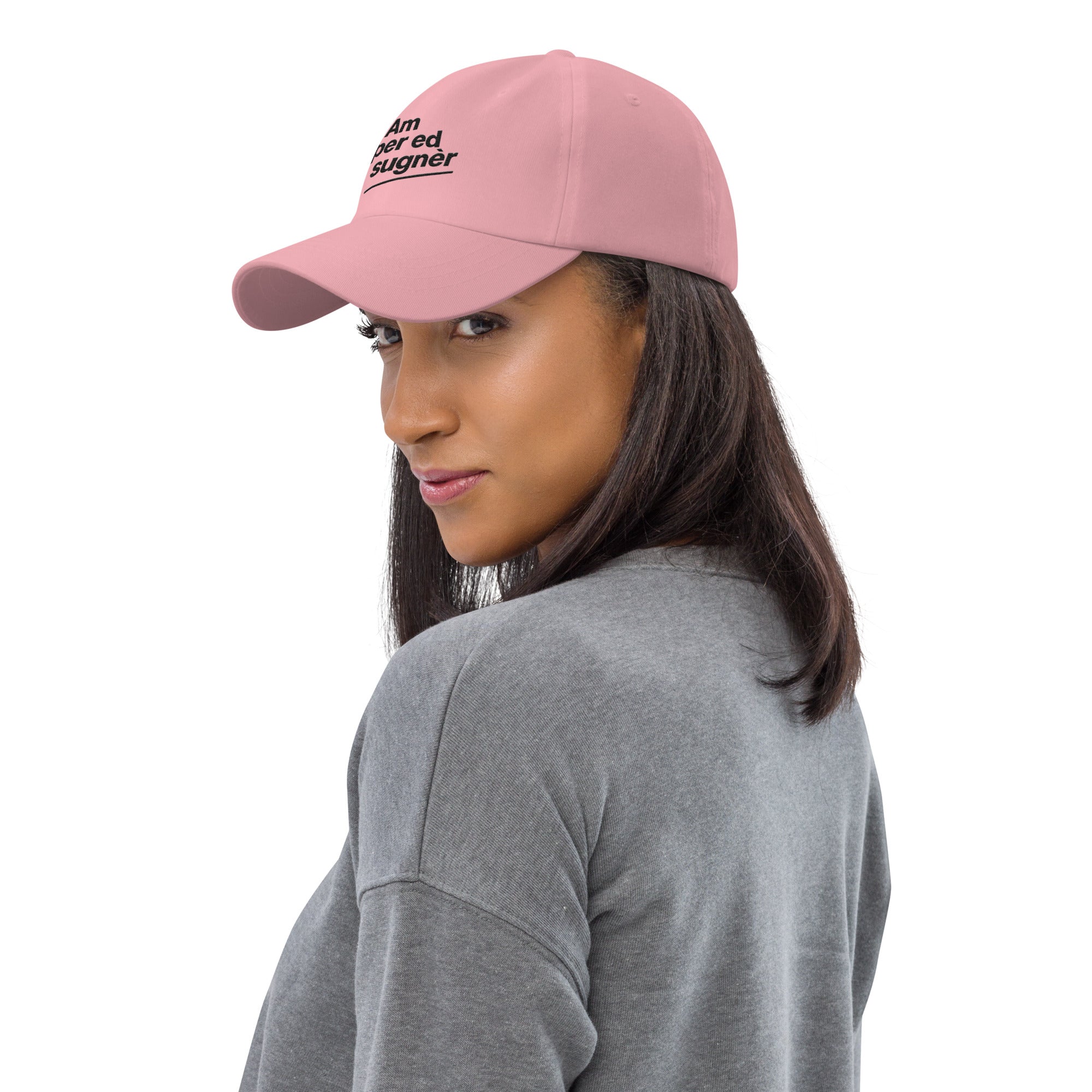 Ricamo Personalizzato - Cappellino Ricamato Unisex Da Baseball Regolabile – Design Am per ed sugnèr-Biiply