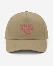 Ricamo Personalizzato - Cappellino Ricamato Unisex Da Baseball Regolabile – Design Braghera Outline-Biiply