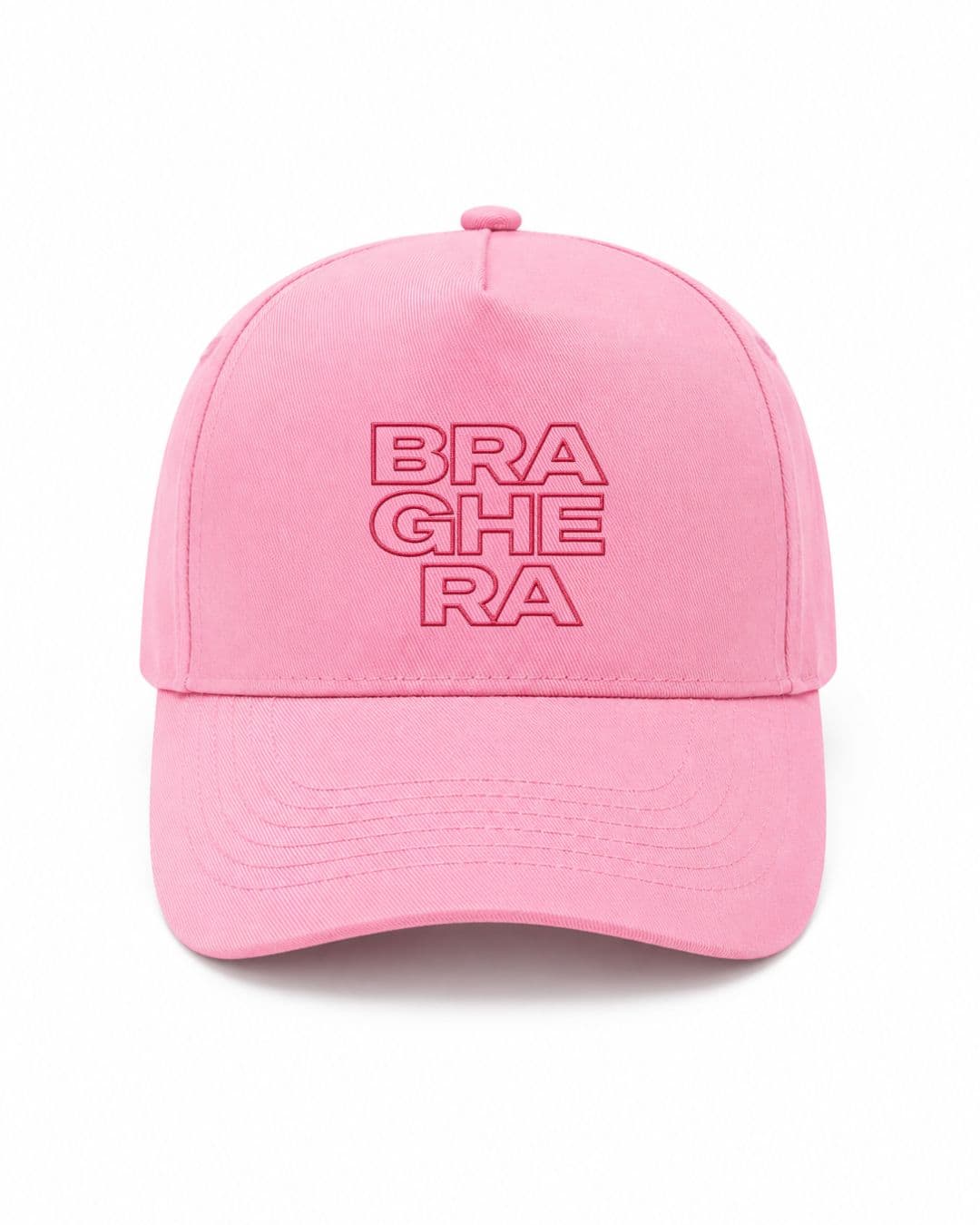 Ricamo Personalizzato - Cappellino Ricamato Unisex Da Baseball Regolabile – Design Braghera Outline-Biiply