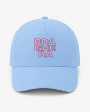 Ricamo Personalizzato - Cappellino Ricamato Unisex Da Baseball Regolabile – Design Braghera Outline-Biiply