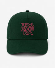 Ricamo Personalizzato - Cappellino Ricamato Unisex Da Baseball Regolabile – Design Braghera Outline-Biiply
