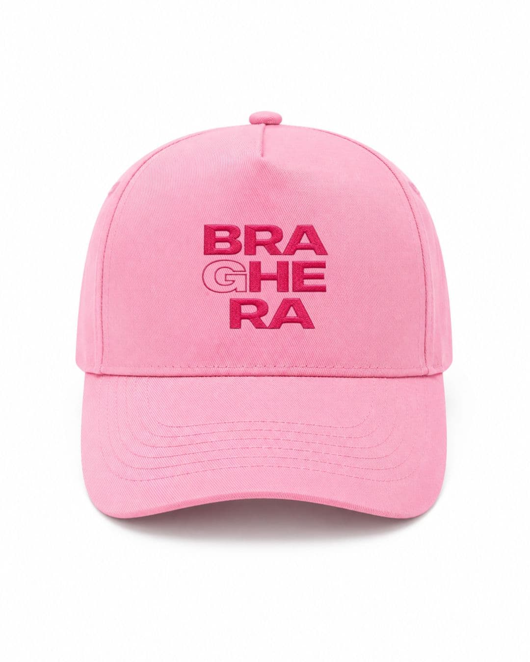 Ricamo Personalizzato - Cappellino Ricamato Unisex Da Baseball Regolabile – Design Braghera-Biiply