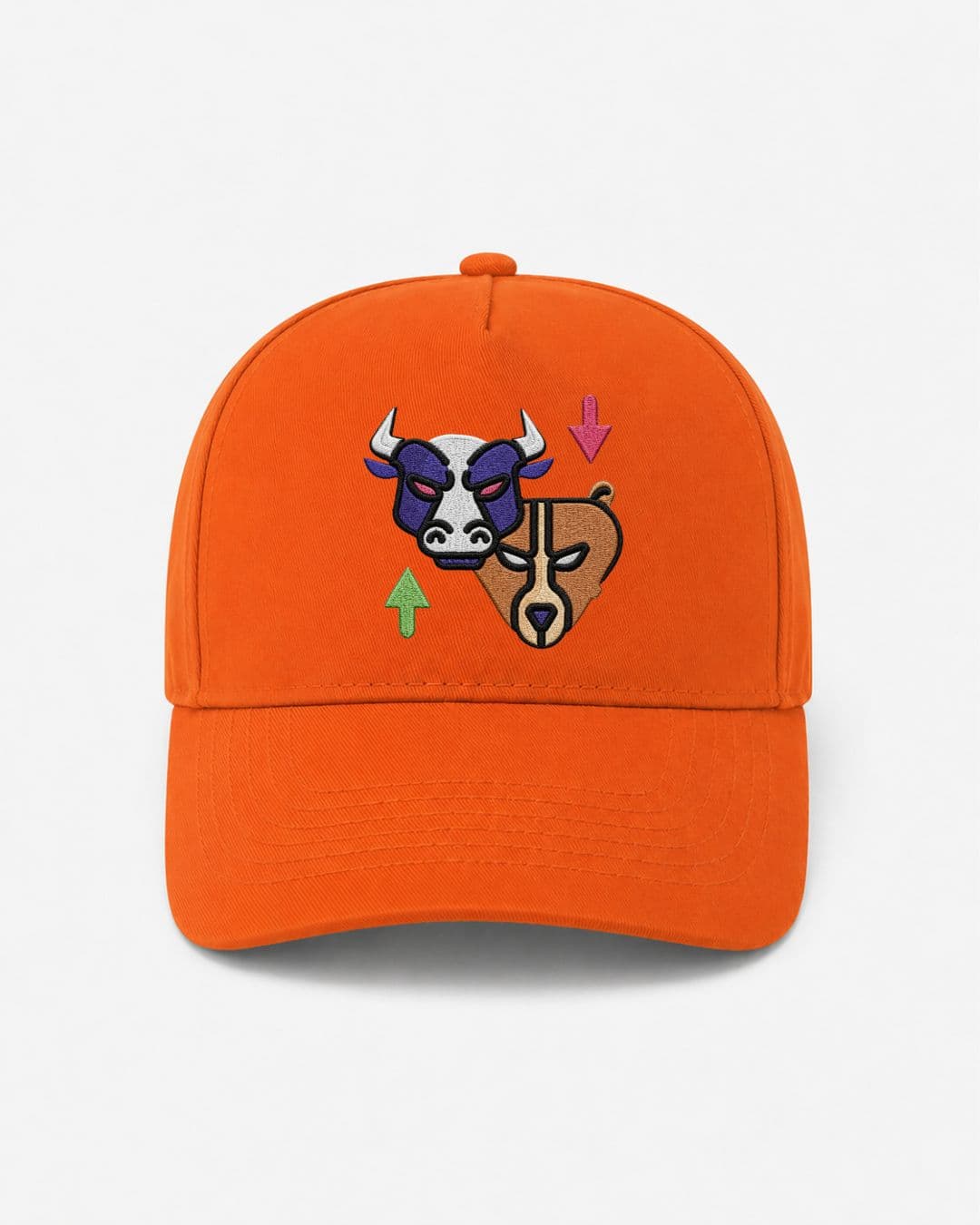 Ricamo Personalizzato - Cappellino Ricamato Unisex Da Baseball Regolabile – Design Bull & Bear-Biiply