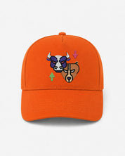 Ricamo Personalizzato - Cappellino Ricamato Unisex Da Baseball Regolabile – Design Bull & Bear-Biiply