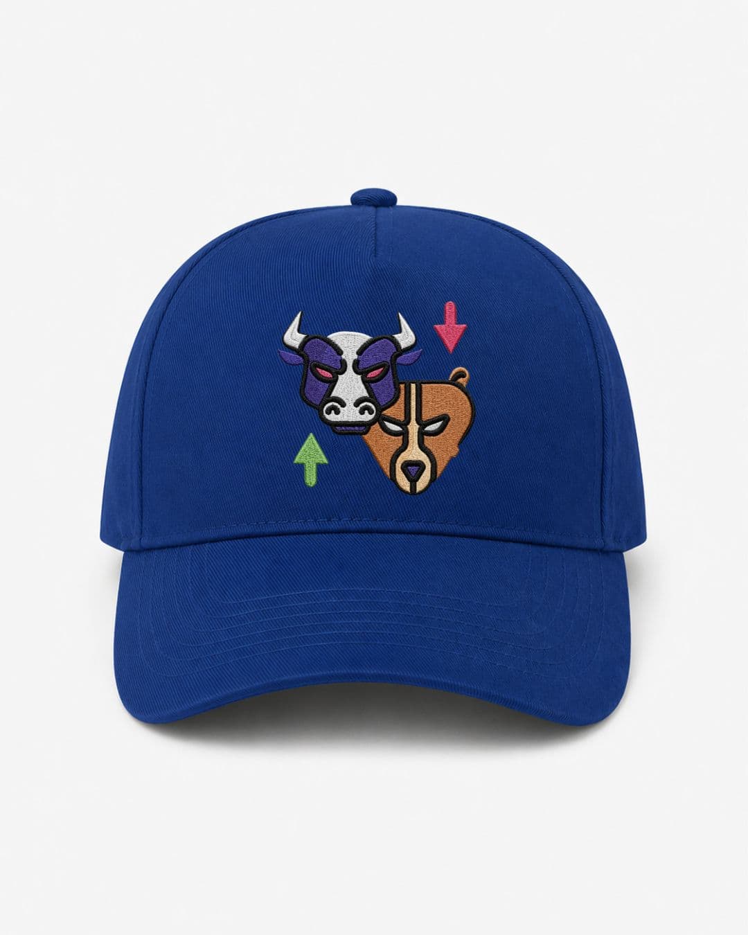 Ricamo Personalizzato - Cappellino Ricamato Unisex Da Baseball Regolabile – Design Bull & Bear-Biiply