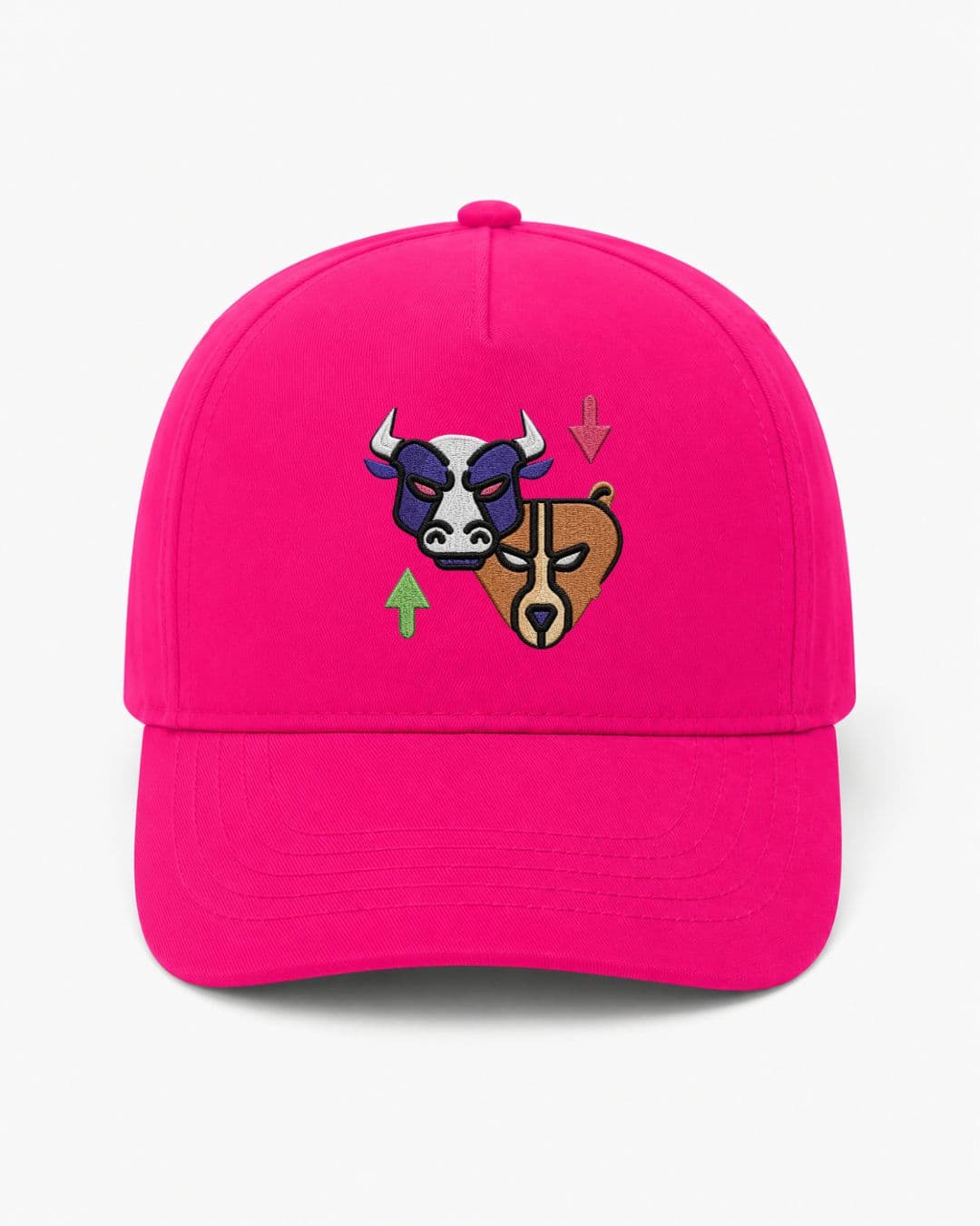 Ricamo Personalizzato - Cappellino Ricamato Unisex Da Baseball Regolabile – Design Bull & Bear-Biiply