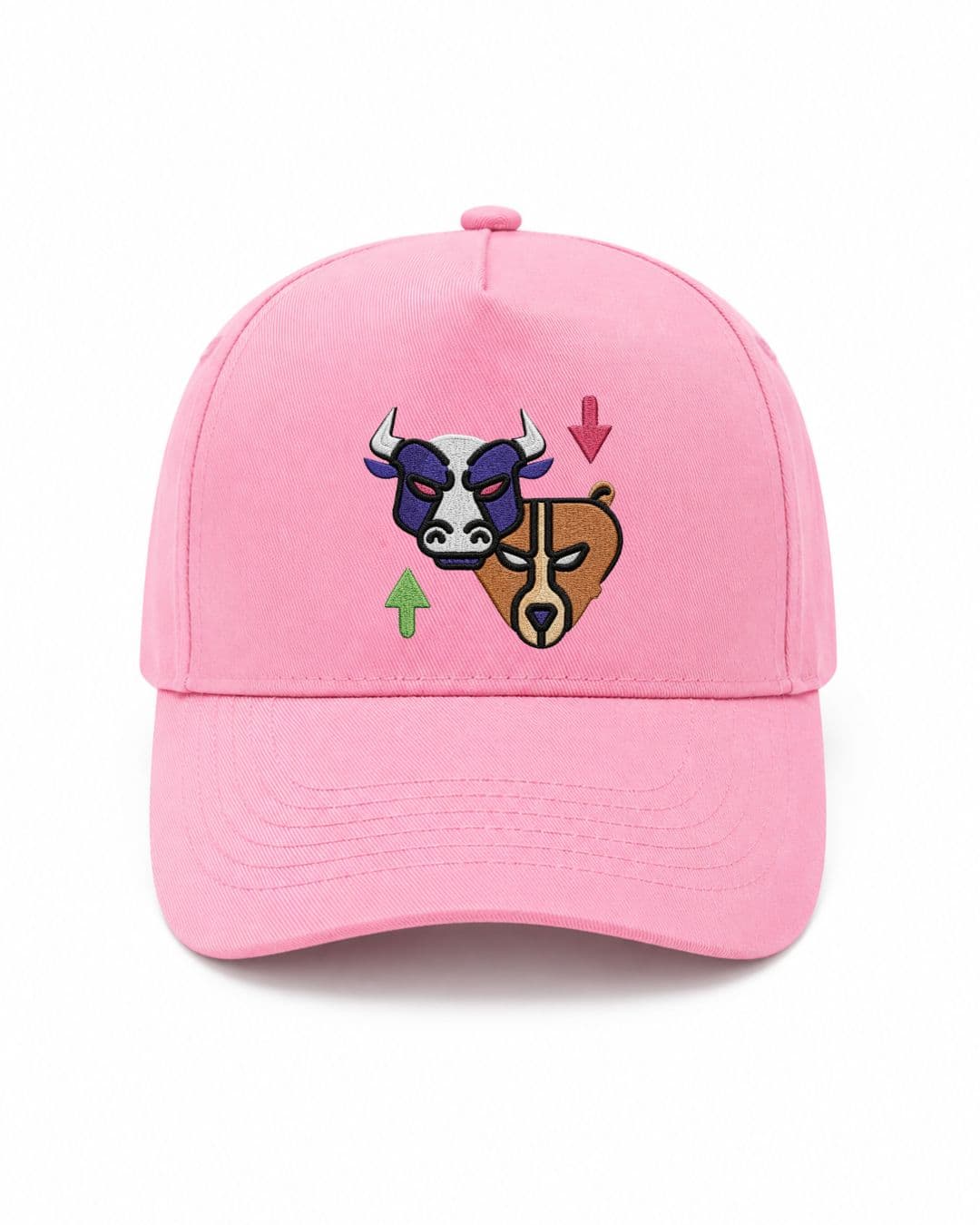 Ricamo Personalizzato - Cappellino Ricamato Unisex Da Baseball Regolabile – Design Bull & Bear-Biiply