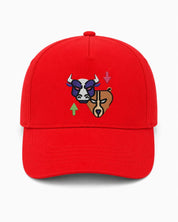 Ricamo Personalizzato - Cappellino Ricamato Unisex Da Baseball Regolabile – Design Bull & Bear-Biiply