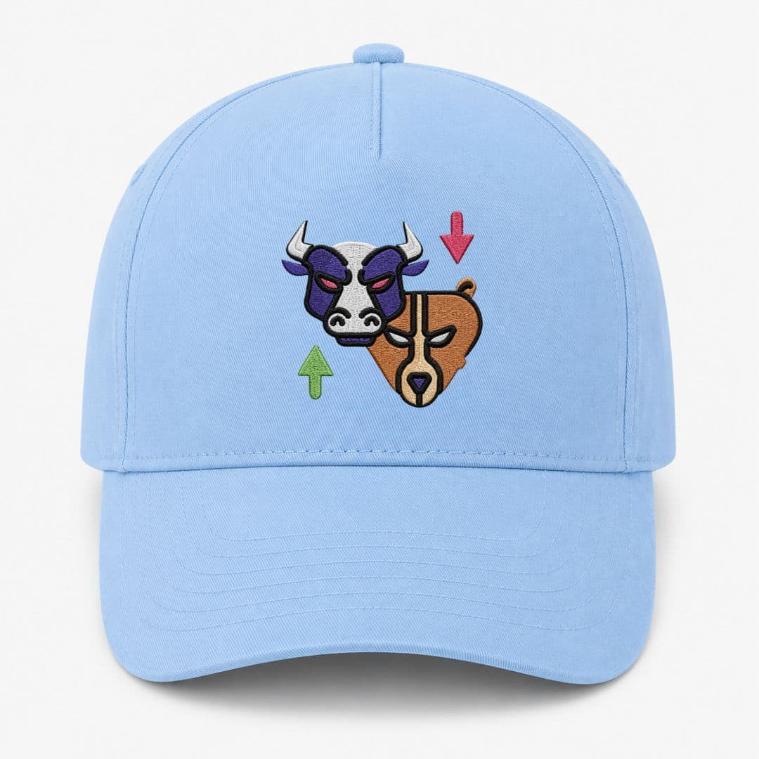 Ricamo Personalizzato - Cappellino Ricamato Unisex Da Baseball Regolabile – Design Bull & Bear-Biiply