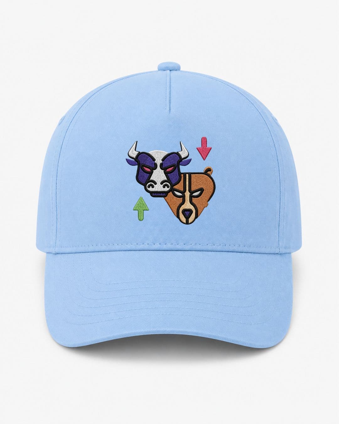 Ricamo Personalizzato - Cappellino Ricamato Unisex Da Baseball Regolabile – Design Bull & Bear-Biiply