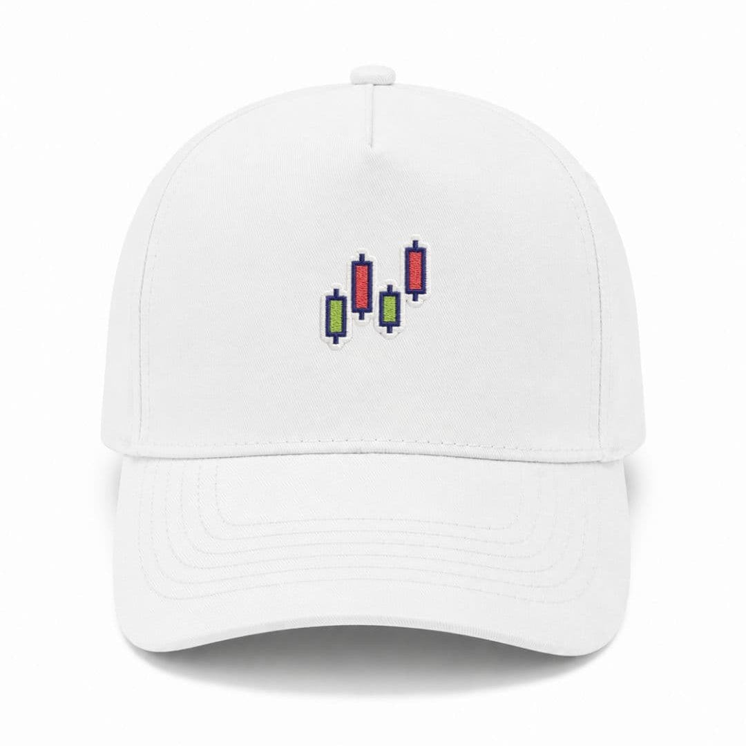 Ricamo Personalizzato - Cappellino Ricamato Unisex Da Baseball Regolabile – Design Candlestick pattern-Biiply