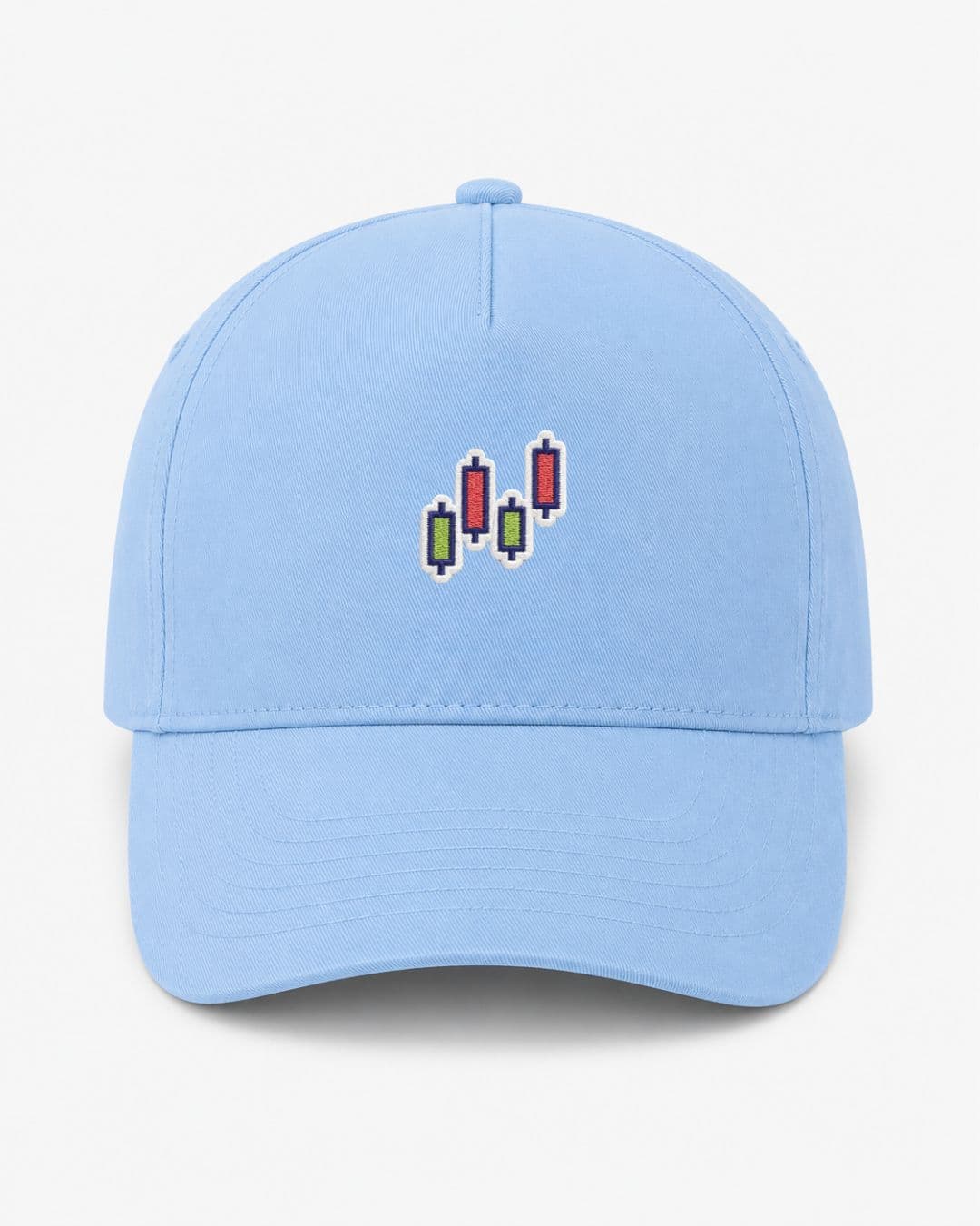 Ricamo Personalizzato - Cappellino Ricamato Unisex Da Baseball Regolabile – Design Candlestick pattern-Biiply
