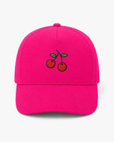 Cappellino Ricamato Unisex Da Baseball Regolabile – Design Ciliegie