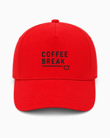 Cappellino Ricamato Unisex Da Baseball Regolabile – Design Coffee Break