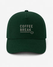 Ricamo Personalizzato - Cappellino Ricamato Unisex Da Baseball Regolabile – Design Coffee Break-Biiply