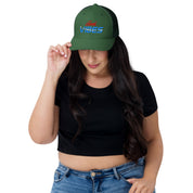 Ricamo Personalizzato - Cappellino Ricamato Unisex Da Baseball Regolabile – Design Good Vibes-Biiply
