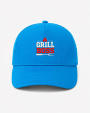 Ricamo Personalizzato - Cappellino Ricamato Unisex Da Baseball Regolabile – Design Grill Boss-Biiply