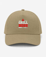 Cappellino Ricamato Unisex Da Baseball Regolabile – Design Grill Boss