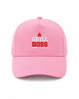 Cappellino Ricamato Unisex Da Baseball Regolabile – Design Grill Boss
