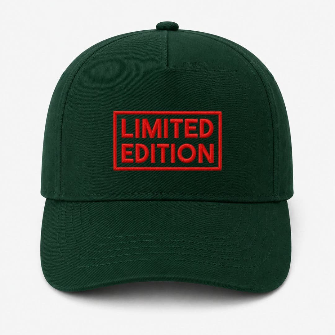 Ricamo Personalizzato - Cappellino Ricamato Unisex Da Baseball Regolabile – Design Limited Edition-Biiply
