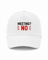 Cappellino Ricamato Unisex Da Baseball Regolabile – Design Meeting No
