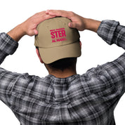 Ricamo Personalizzato - Cappellino Ricamato Unisex Da Baseball Regolabile – Design Moc Fadiga Ster Al Mand-Biiply