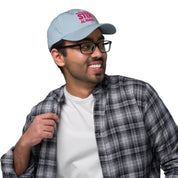 Ricamo Personalizzato - Cappellino Ricamato Unisex Da Baseball Regolabile – Design Moc Fadiga Ster Al Mand-Biiply