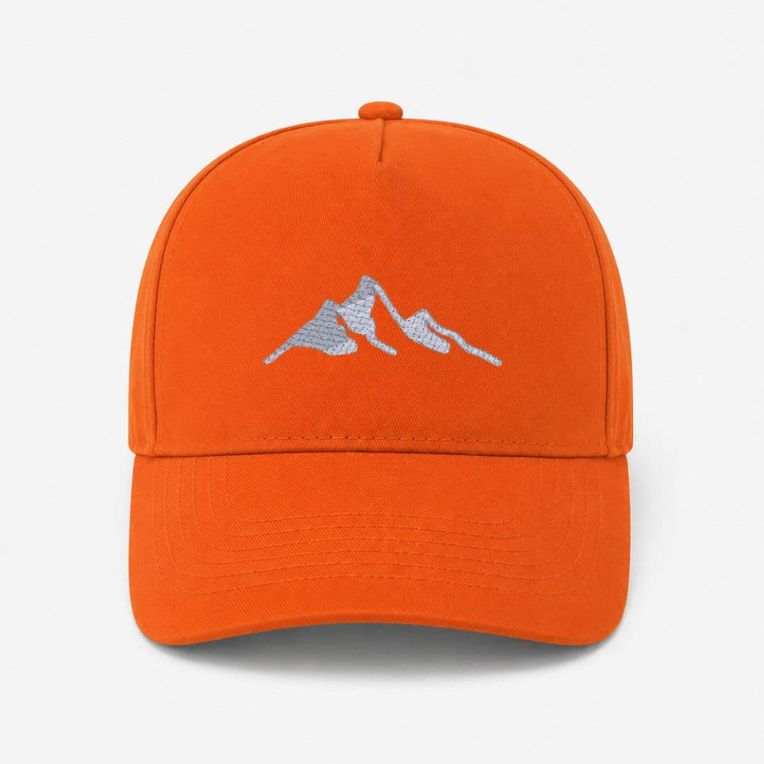 Ricamo Personalizzato - Cappellino Ricamato Unisex Da Baseball Regolabile – Design Montagna-Biiply
