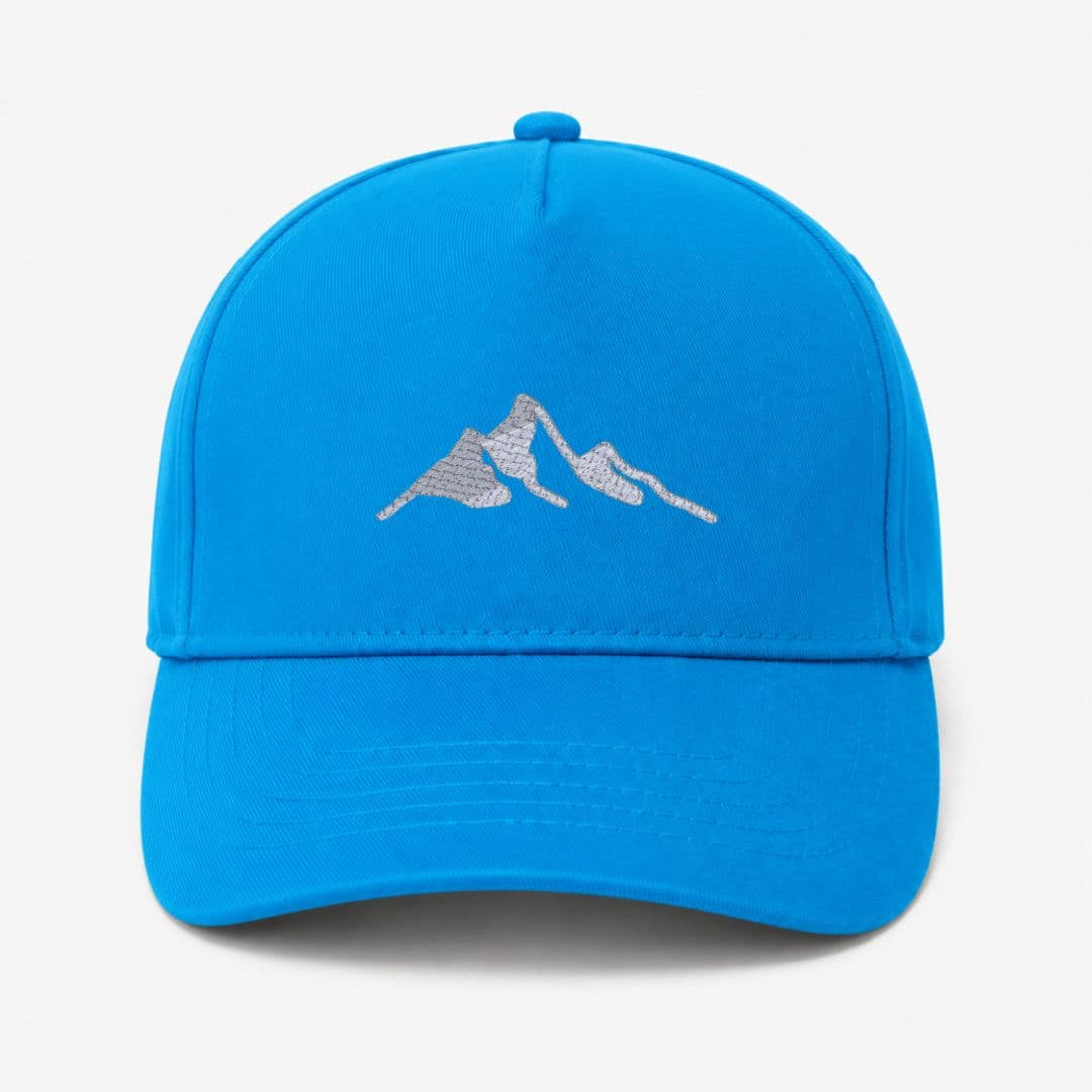 Ricamo Personalizzato - Cappellino Ricamato Unisex Da Baseball Regolabile – Design Montagna-Biiply