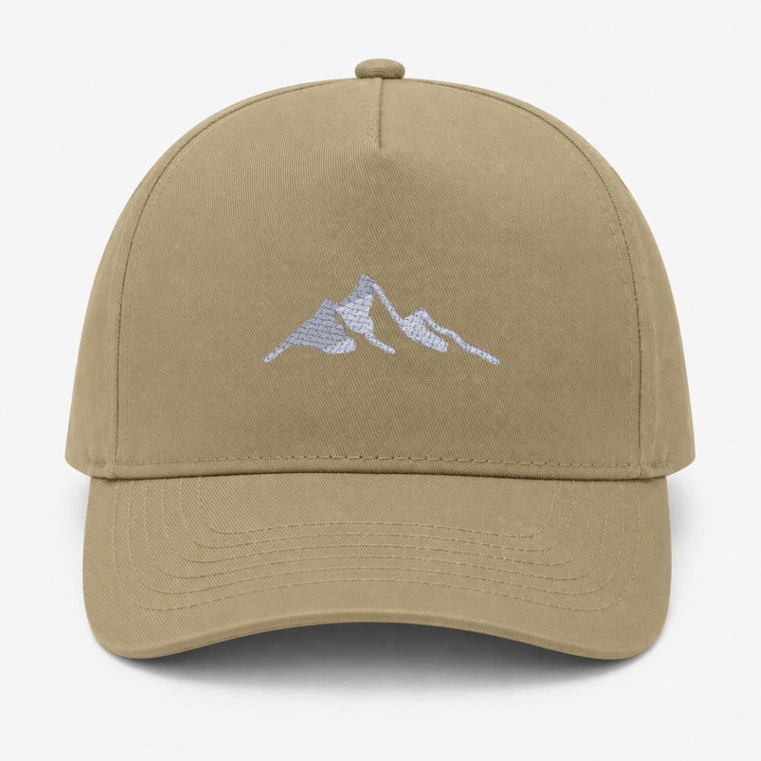 Ricamo Personalizzato - Cappellino Ricamato Unisex Da Baseball Regolabile – Design Montagna-Biiply